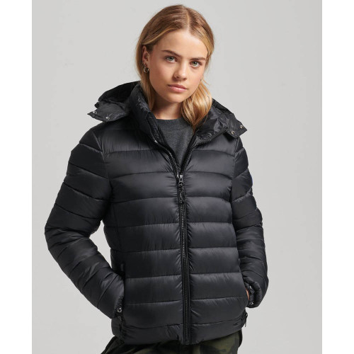 Superdry Γυναικείο μπουφάν Hooded Classic Puffer Jacket